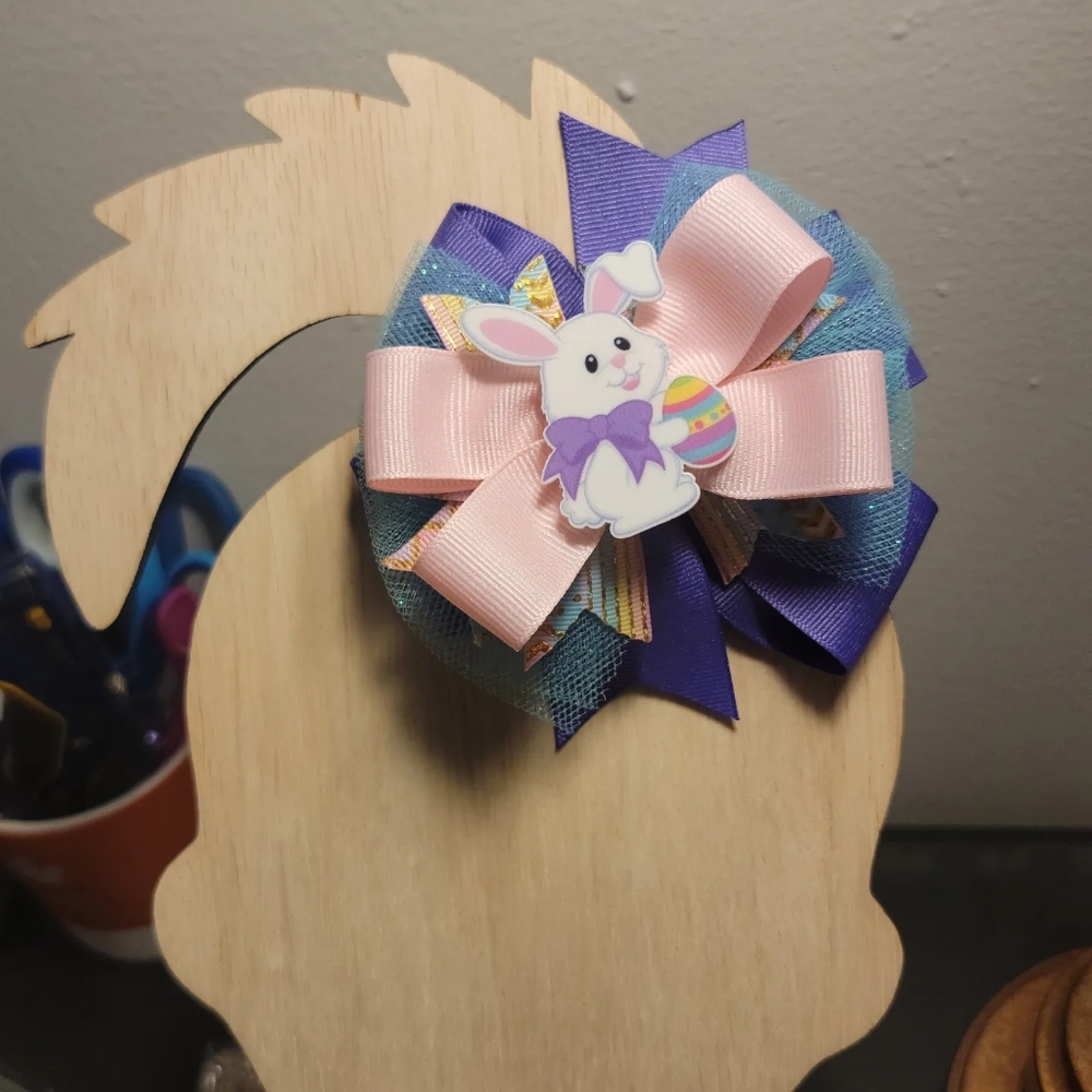 *NEW* 4.5in Easter Hairbow